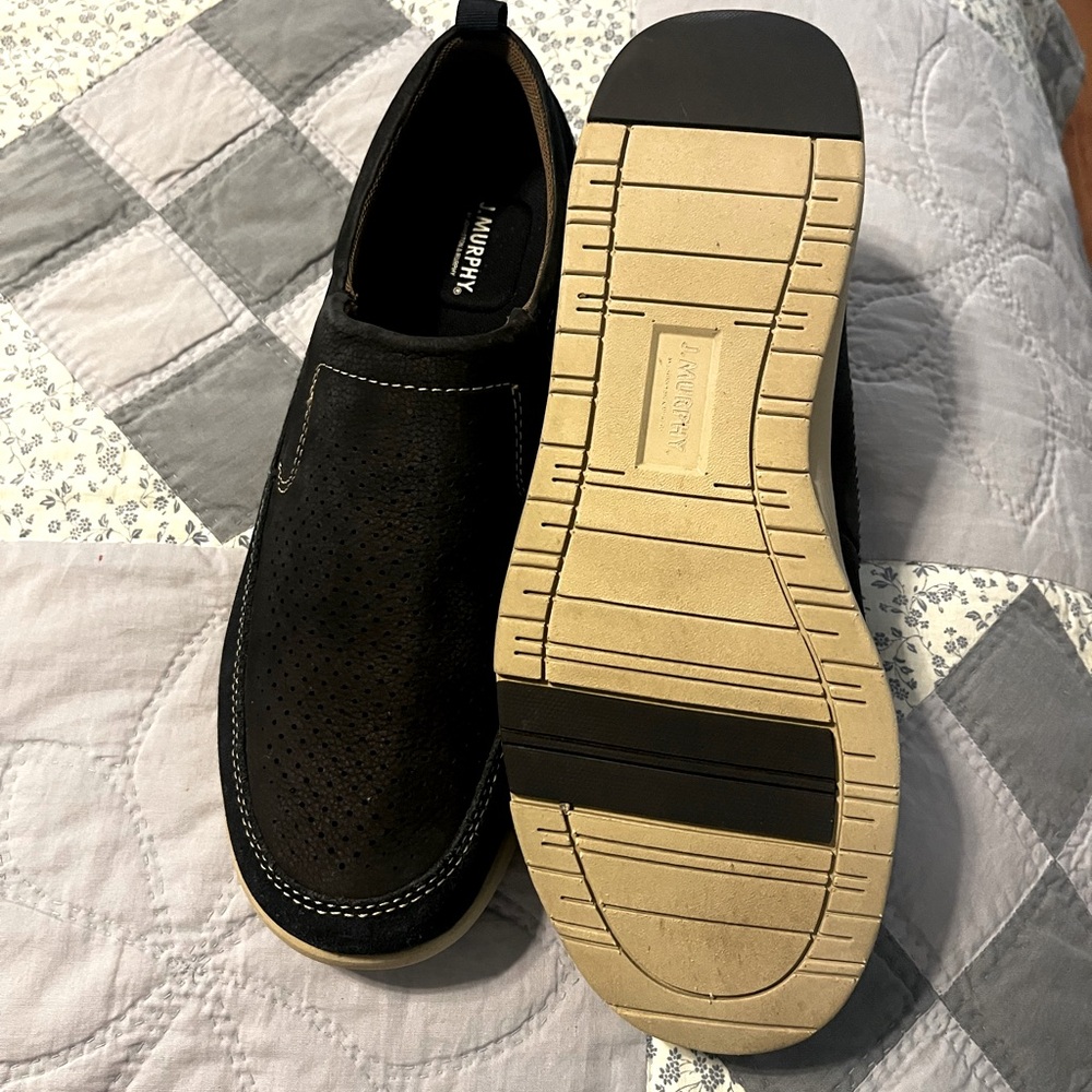 Slip-On Men’s Casual Shoe in Navy
